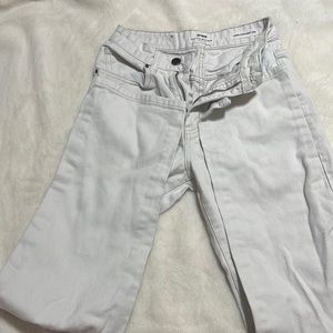 white jeans